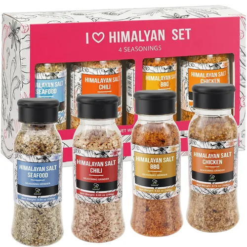 Vista 14 de Soeos 4-in-1 Spice Set (Pack of 3), 7.5 oz (200g) Garlic, Chili & Herbs Seasoning Blend – All-Purpose Cooking Spices for Everyday Meals, Marinades &