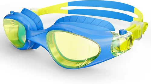 Vista 19 de Swim Goggles for Kids 6-14, Anti-Fog UV Protection Clear Swimming Goggles, Leakproof Pool Swim Goggles for Boys Girls