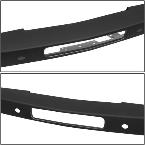 Vista 4 de DNA MOTORING Paragolpe delantero compatible con Silverado 1500 2016-2018/2019 Silverado 1500 LD, con orificio para sensor, con luces antiniebla