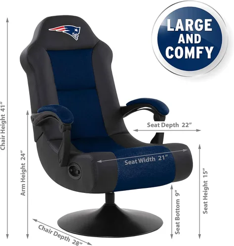 Vista 3 de Imperial Silla de juego Ultra Dallas Cowboys negra