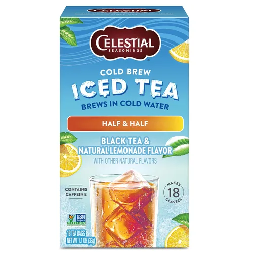 Vista 16 de Celestial Seasonings Cold Brew Citrus Sunrise Iced Tea 18 bolsitas de té