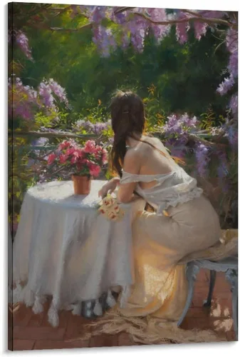 Vista 26 de Vicente Romero Redondo - Póster de pinturas artísticas de pared (32) marcos de fotos, regalos, lienzo, arte de pared, impresiones decorativas