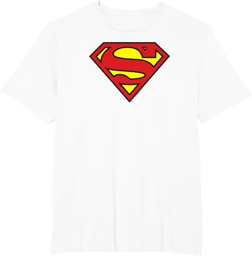 Vista 9 de Superman Camiseta con logotipo clásico Negro