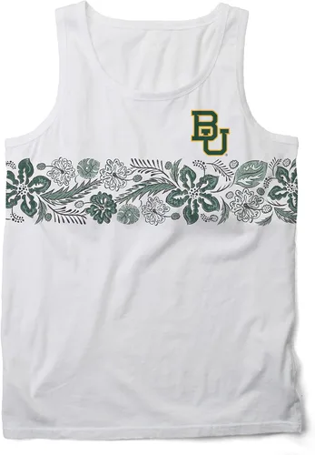 Vista 32 de Wes and Willy Camiseta sin mangas floral para hombre