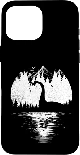 Vista 19 de Loch Ness Monster for Kids Men Women! Nessie Lake Mountains Case for iPhone 16