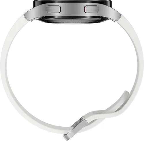 Vista 4 de Samsung Galaxy Watch 4 Reloj inteligente Bluetooth y GPS, 1.575 in, color plateado