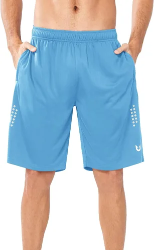 Vista 5 de NORTHYARD Pantalones cortos deportivos de baloncesto para hombre, de 10 pulgadas, para entrenamiento, gimnasio, de secado rápido, pantalones cortos
