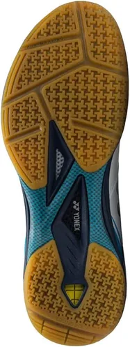Vista 4 de YONEX Power Cushion 65 Z3 Kento Momota Ltd. Ed. Tenis de cancha interior para hombre (White Tiger)