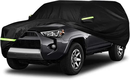 Vista 22 de [Usado] Fundas impermeables para automóvil compatibles con Toyota MR2 1984-2007, 6 capas para todo tipo de clima, con puerta con cremallera y bandas
