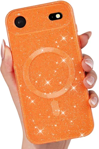 Vista 63 de LoeoeL Funda para iPhone 12 con Purpurina Compatible con Magsafe, Femenina Linda Brillante Magnética Mag Safe Bonita Funda para Teléfono