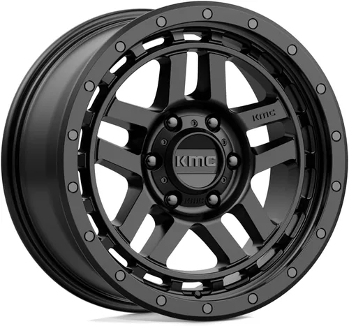 Vista 3 de KMC Wheels RECON 17X8.5 5X5.05.46 18mm NEGRO SATÍN - KM54078550718
