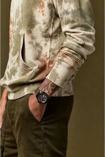 Vista 5 de Citizen Eco-Drive Star Wars - Reloj de cuarzo para hombre acero inoxidable con correa CORDURA Boba Fett verde modelo BU2058-00W Verde Boba Fett
