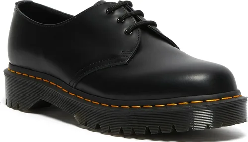 Vista 3 de Dr. Martens Hombres 1461 Bex Liso, Negro liso