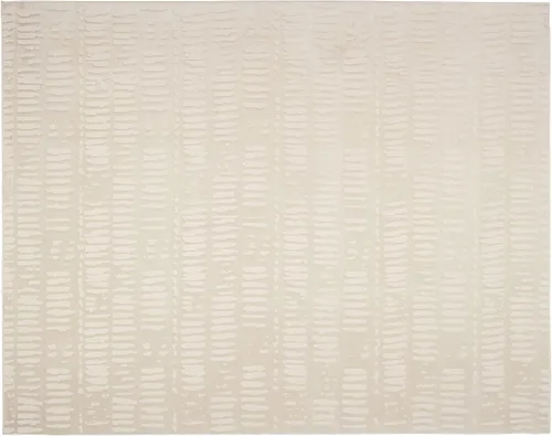 Vista 3 de Revival Rugs Alfombras de área Shell de 4 x 6 pies, lavables, pelo medio Beige / Crema