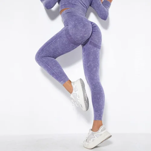 Vista 4 de Pantalones de yoga para mujer, leggings de pierna recta, cintura alta, leggings de gimnasio, ajuste casual, oficina, negocios, trabajo