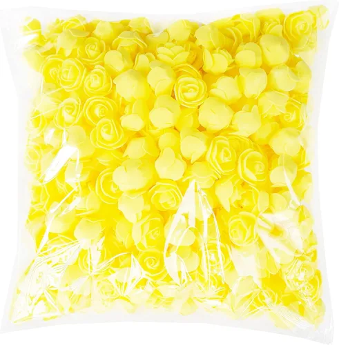 Vista 9 de Luvhua Flores de espuma a granel, rosas artificiales de espuma para manualidades, regalos de oso para el día de San Valentín, cumpleaños, decoración