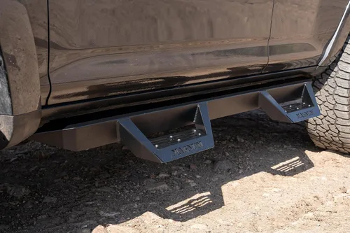 Vista 3 de Magnum RT Drop Steps - Estribos negros compatibles con 4Runner 2010-2024 sin revestimiento de fábrica