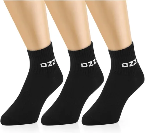 Vista 2 de OZZY SOCKS 3 pares de calcetines unisex de entrenamiento y tenis