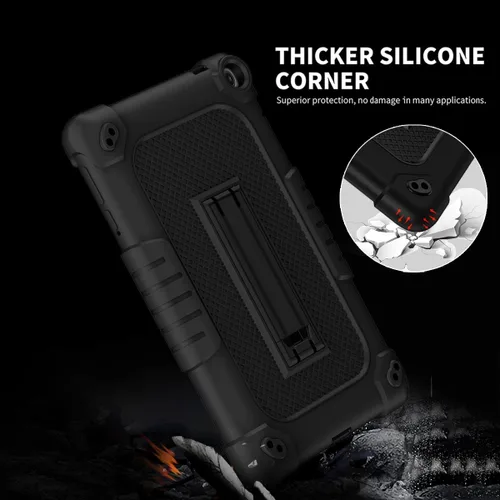Vista 3 de Mignova para Walmart Onn 8 8 "Gen 3 Tablet Case Kids Girls Friendly Case Construido en Kickstand Correa de hombro y Onn 8 Tablet Protector