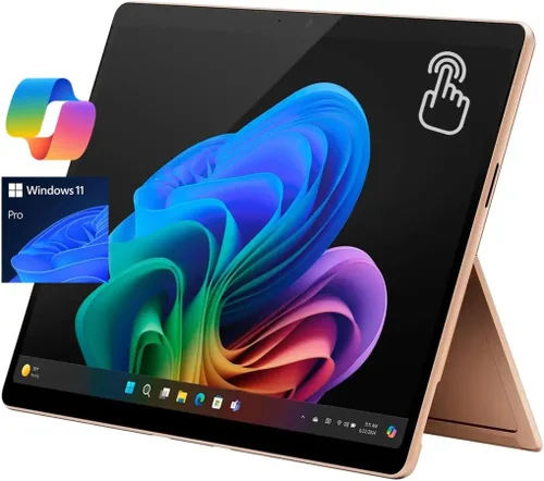 Vista 10 de Microsoft Surface Pro 11 13" Copilot+ PC, Tableta AI, Pantalla táctil LCD de 2880x1920 120Hz, 10-Core Qualcomm Snapdragon X Plus, 16GB RAM, 1TB SSD