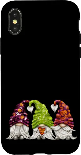 Vista 5 de iPhone 16 Cute Halloween Accessories For Kids Gnome Boo Halloween Case