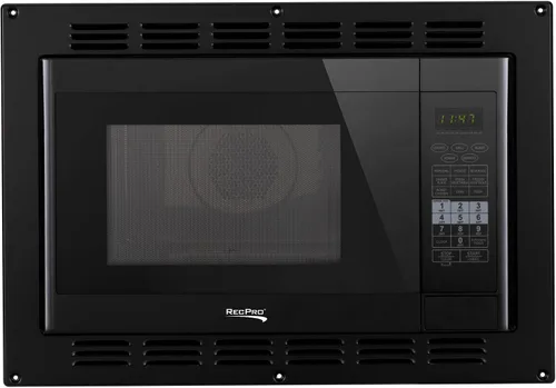 Vista 2 de RecPro RV Horno de microondas con convección 1.1 pies cúbicos 120V Microondas Electrodomésticos Reemplazo directo para High Pointe y Negro