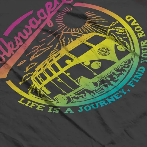 Vista 5 de Volkswagen Life is A Journey - Camiseta para mujer