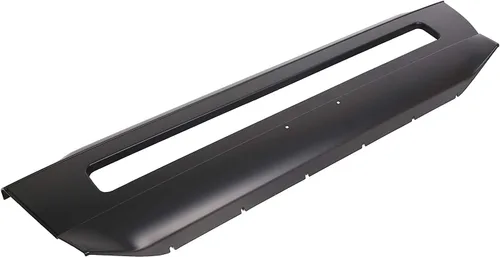 Vista 7 de ECOTRIC Cubierta central de parachoques negra+moldura cromada compatible con la serie de camiones Volvo VNL 300 430 630 670 730 780 2004-2017