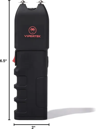 Vista 9 de VIPERTEK VTS-989 Pistola aturdidora para autodefensa recargable con linterna LED