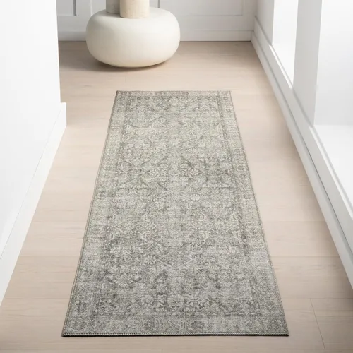 Vista 47 de nuLOOM Aether - Alfombra de área con medallón marrón, 8 x 10 pies Éter Marrón