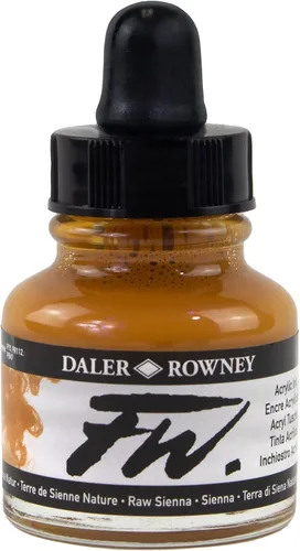 Vista 9 de Daler-Rowney FW - Tinta acrílica para artistas, 1 oz, oro sintético (160029701)