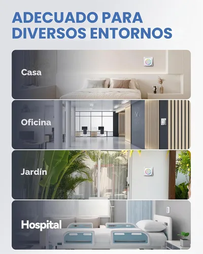 Vista 6 de TeckNet - Timbre de puerta inalámbrico, impermeable, funciona a 1000 pies con 38 melodías, 4 niveles de volumen y flash de luz LED (blanco)