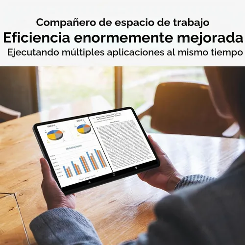 Vista 9 de Tablet de pantalla grande de 12 pulgadas, Android 15 Tablet 16GB RAM 256GB ROM, 2K 2000x1200 Incell Widevine L1 Display, tabletas