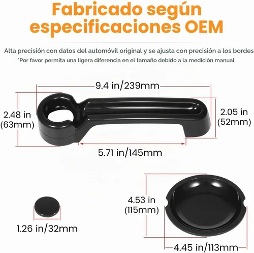 Vista 7 de E-cowlboy Insertos de cubierta de manija de puerta + cubierta de compuerta trasera + protector de rebaje para Jeep Wrangler JK JKU Sports Sahara