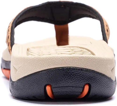 Vista 4 de KIIU - Sandalias de pata de gallo para hombre para interiores y exteriores, para playa