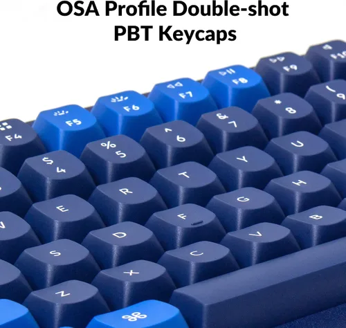 Vista 4 de Keychron Q5 RGB QMKVIA - Teclado mecánico personalizado con cable macro programable con interruptor rojo Gateron G Pro intercambiable en caliente 96