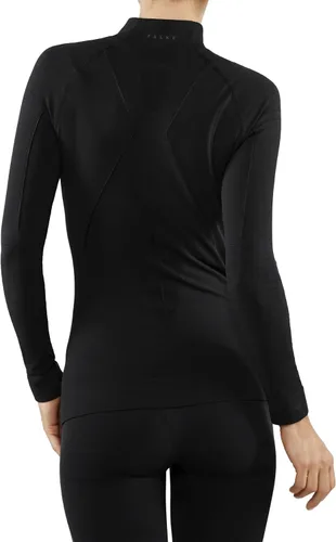 Vista 2 de FALKE Capa base de manga larga para mujer, cuello alto, ropa interior térmica, 1 pieza