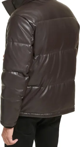 Vista 6 de Calvin Klein Acolchado clásico de piel sintética para hombre