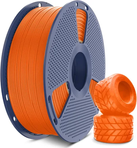 Vista 17 de SUNLU Filamento de TPU de 0.07 in, (22 lbs, 10 paquetes, 95a TPU)
