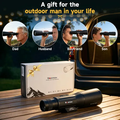 Vista 6 de Monocular Telescope 12X62 HD High Power with Tripod for Bird Watching Black