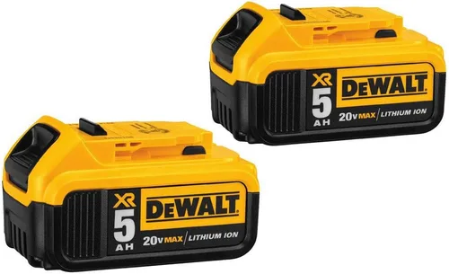 Vista 2 de Kit de principiantes con 2 baterías 20V Máx 5.0Ah DCB205-2CK DEWALT