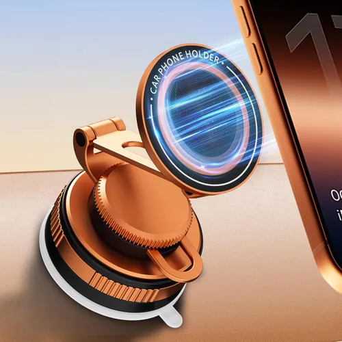 Vista 9 de Soporte magnético de teléfono al vacío mejorado para automóvil, soporte de teléfono con ventosa de nano gel para MagSafe, succión fuerte de 108