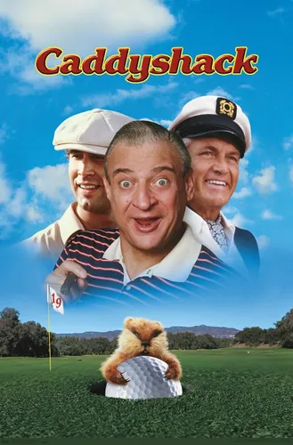 Vista 9 de Trends International Caddyshack - Póster de pared de arte clave, 14.725 x 22.375 pulgadas, versión enmarcada de madera de granero Versión enmarcada
