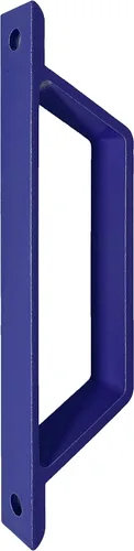 Vista 4 de Manija de puerta de aluminio multiusos, color azul marino, para interiores o exteriores, diseño delgado