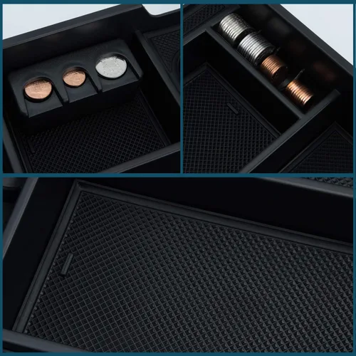 Vista 7 de JKCOVER - Bandeja organizadora para consola central, compatible con Tundra