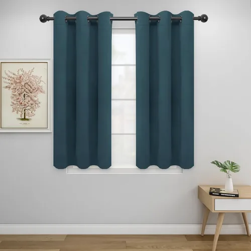 Vista 290 de Easy-Going - Cortinas opacas para dormitorio, aislamiento térmico sólido con ojales, cortinas de ventana para reducción de ruido, cortinas