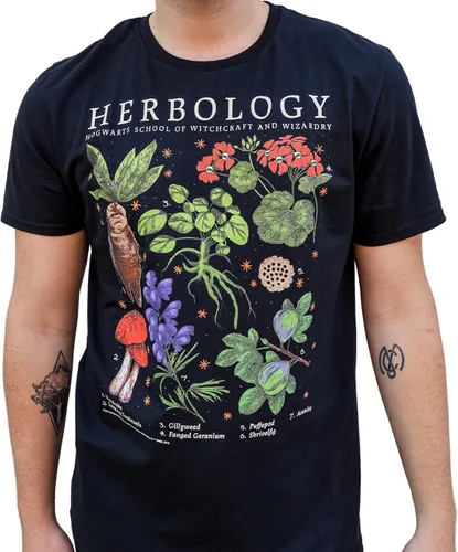 Vista 4 de Harry Potter Herbology Plants Hogwarts - Camiseta para adulto