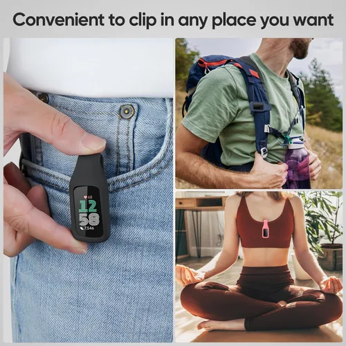 Vista 5 de Accesorio de soporte de clip para pulsera de repuesto Fitbit Charge 6