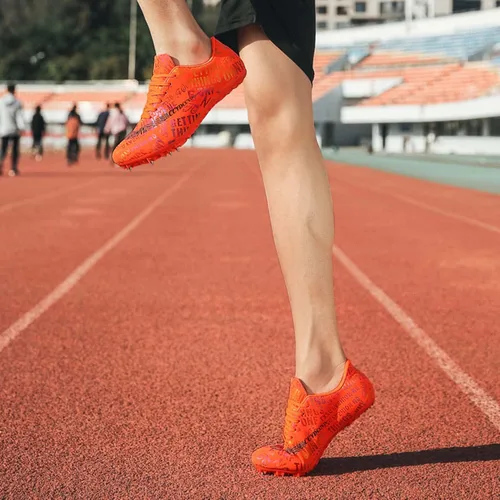 Vista 6 de HESBITEUL Zapatos deportivos para hombre para atletismo, tenis deportivos para entrenamiento profesional, para correr, atletismo, atletismo