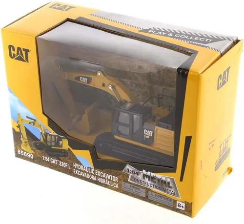 Vista 9 de Excavadora hidráulica Diecast Masters 1:64 Modelo Cat 320F L, 85690